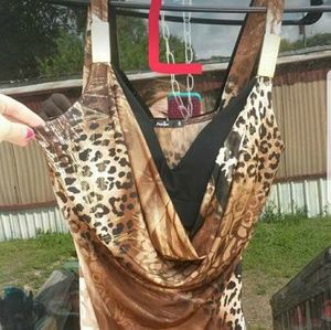 Cheetah print shirt
